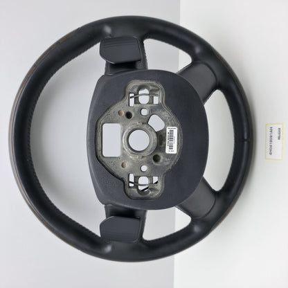 2014-2017 Audi A8 Leather Wood Steering Wheel with Shift Paddles 4H0419091AH