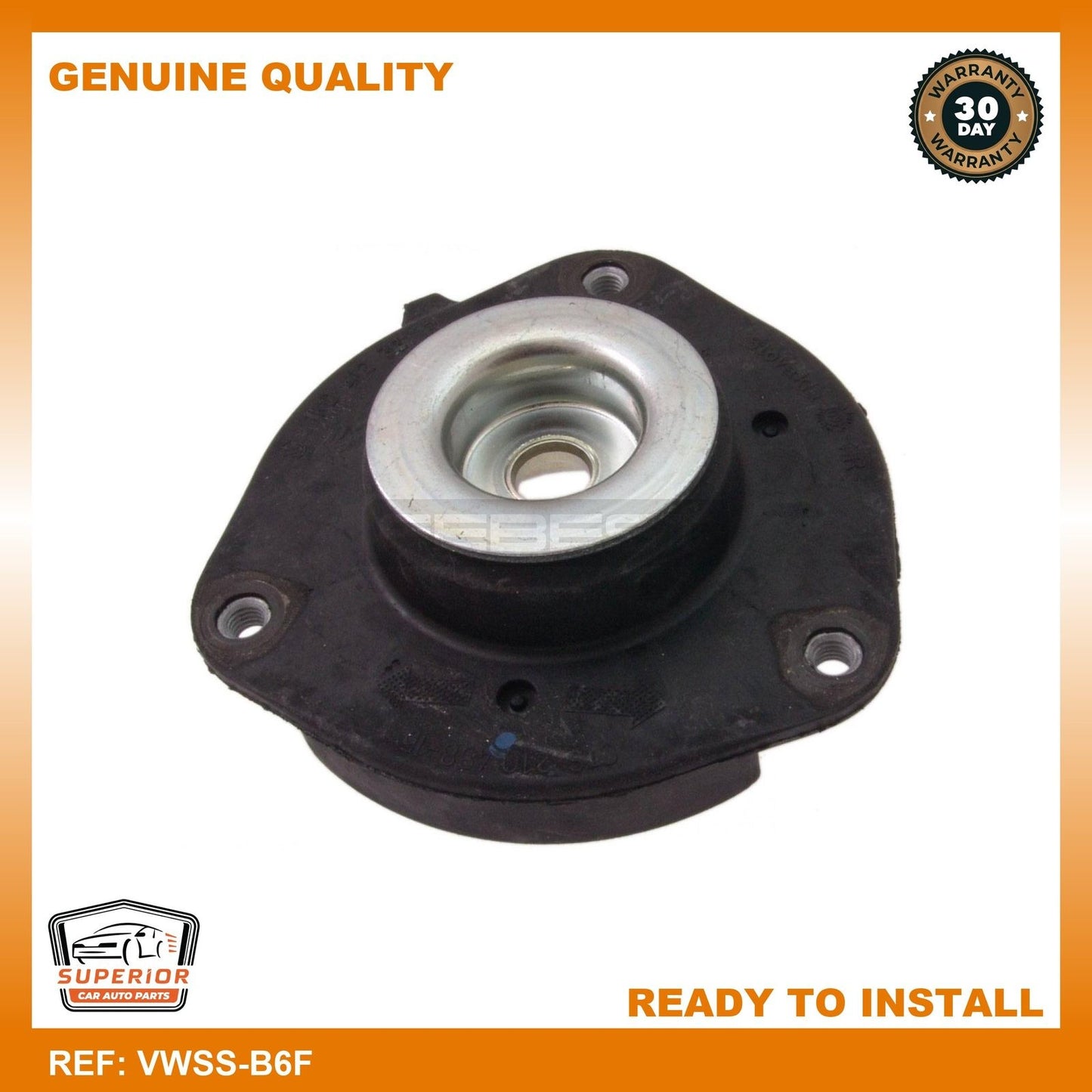 Febest 2017-2019 Volkswagen Beetle Strut Mount VWSS-B6F
