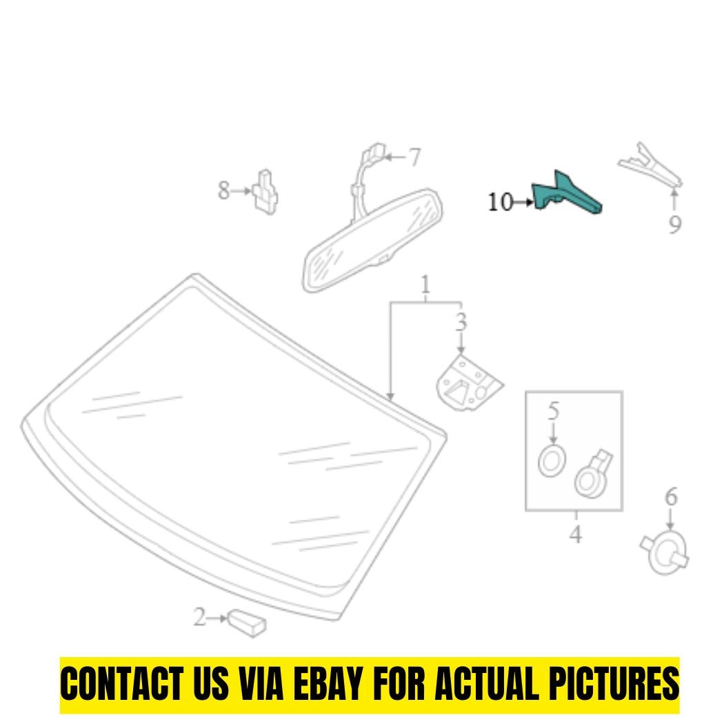 Audi 09-21 Q5 Interior Rear View Mirror Cover 8R08575934PK
