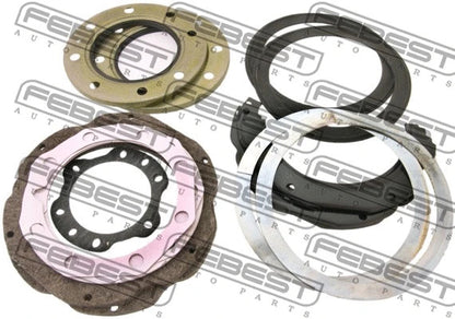 FEBEST 1995-98 Toyota Land Cruiser Oil Seal Kit For Front Axle Overhaul TOS-001