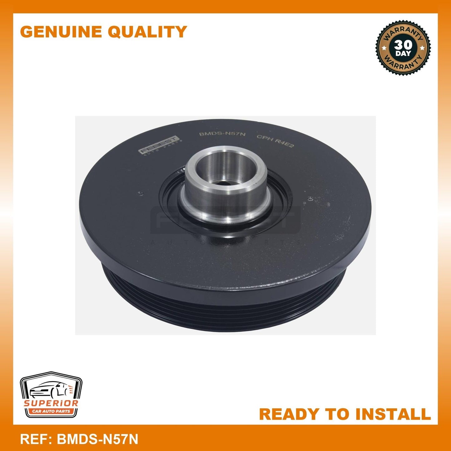 FEBEST BMW Crankshaft Pulley BMDS-N57N