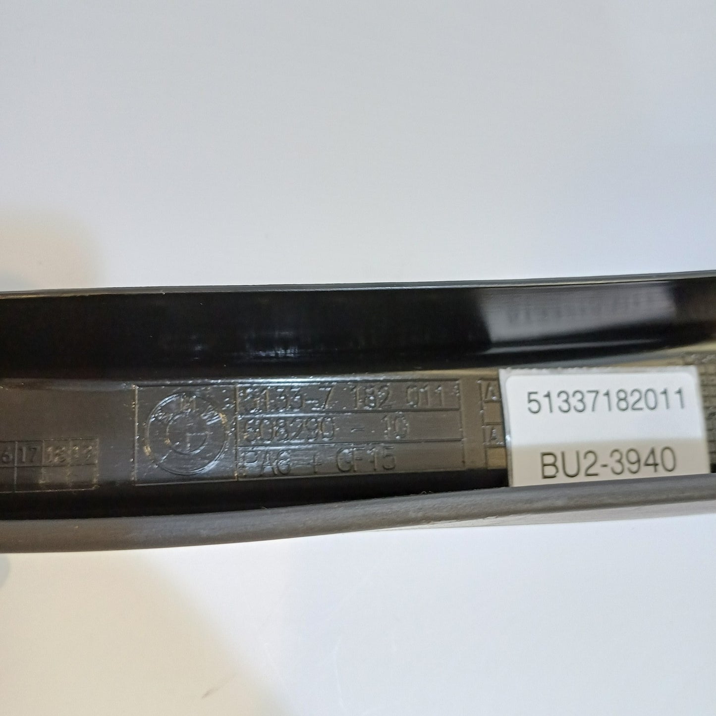 2011-2016 BMW 535d Front Left Door Window Frame Cover 51337182011