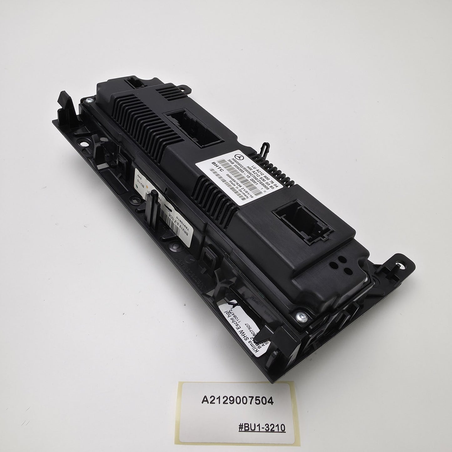 2010-2017 Mercedes-Benz E-Class Climate Control Unit Panel A2129007504