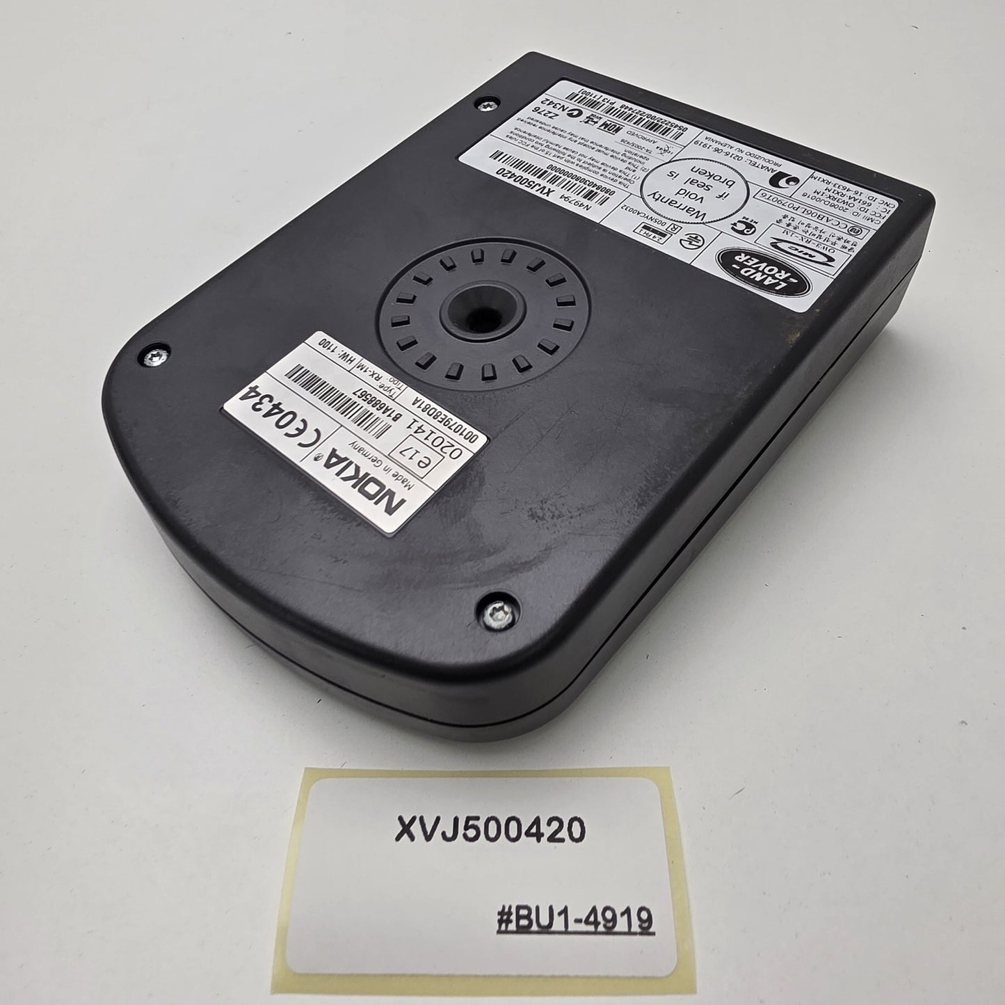 2005-2009 Land Rover Range Rover L322 MODULE - PHONE CONTROL XVJ500420