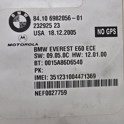 2004-2011 BMW E87 Bluetooth Control Module 6982056