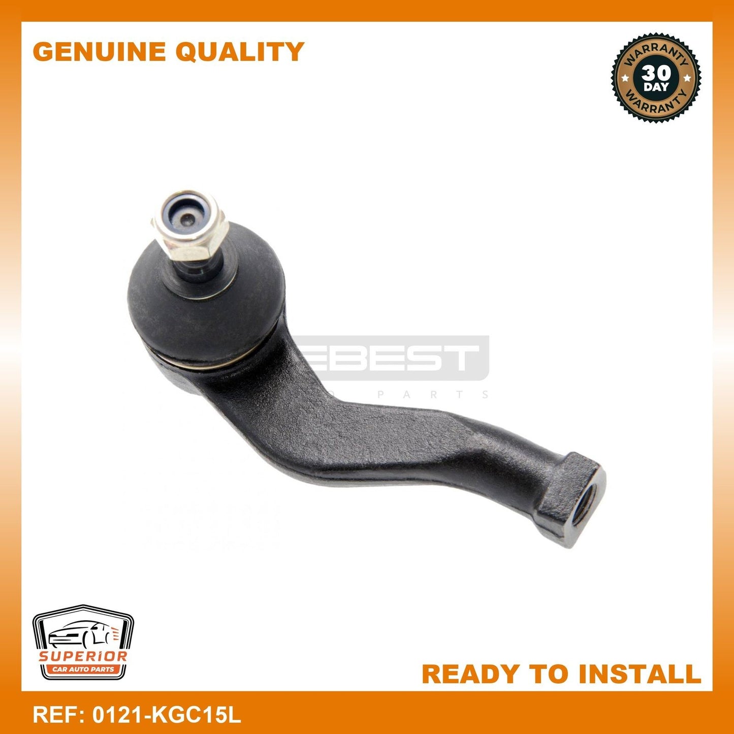FEBEST DAIHATSU Steering Tie Rod End Left 0121-KGC15L