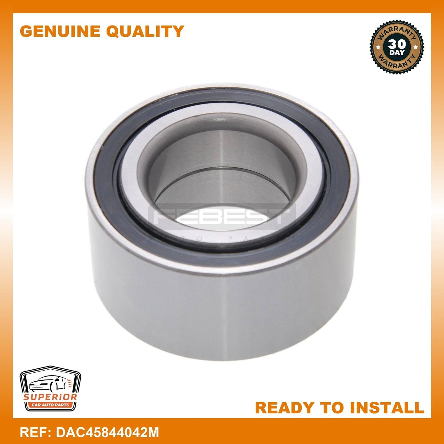 Febest 2007-2011 Honda Element Wheel Bearing DAC45844042M
