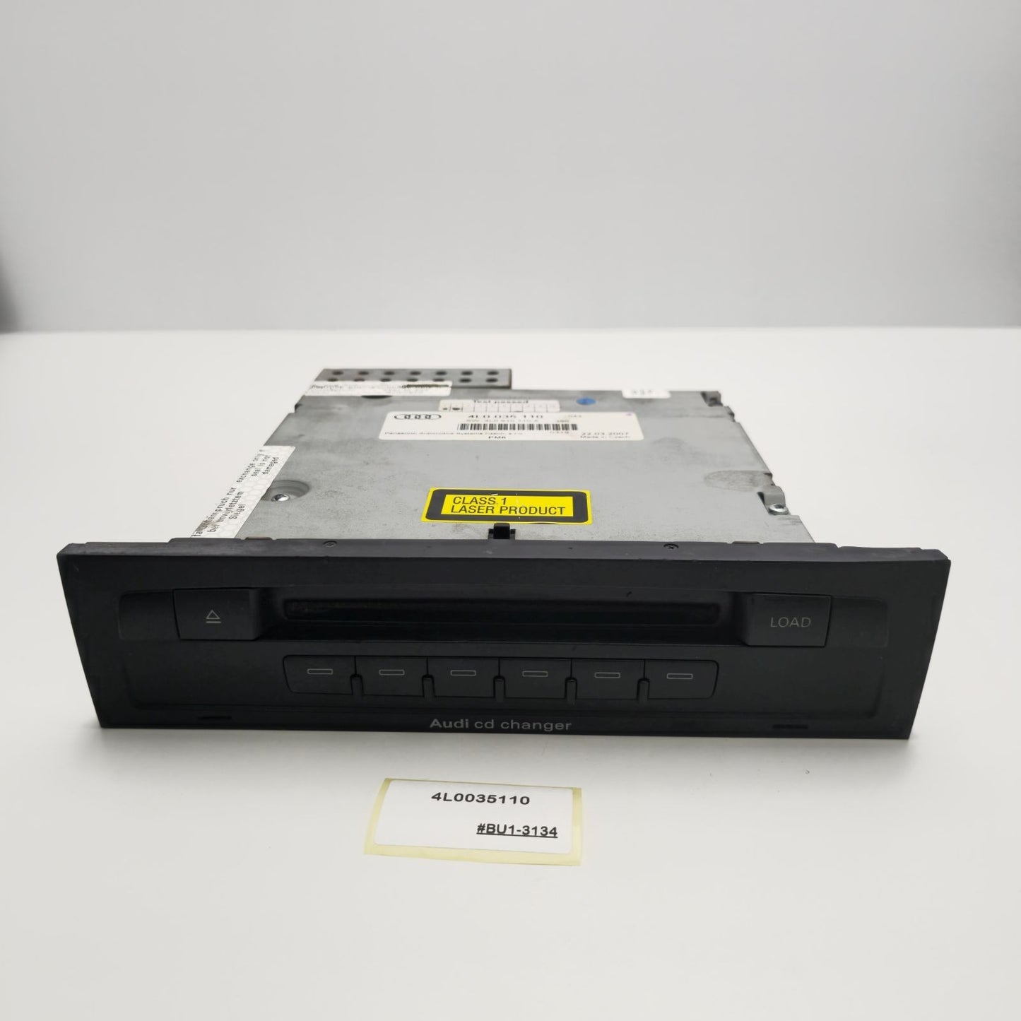 2007-2009 Audi A6 CD Disc Changer Receiver Unit 4L0035110