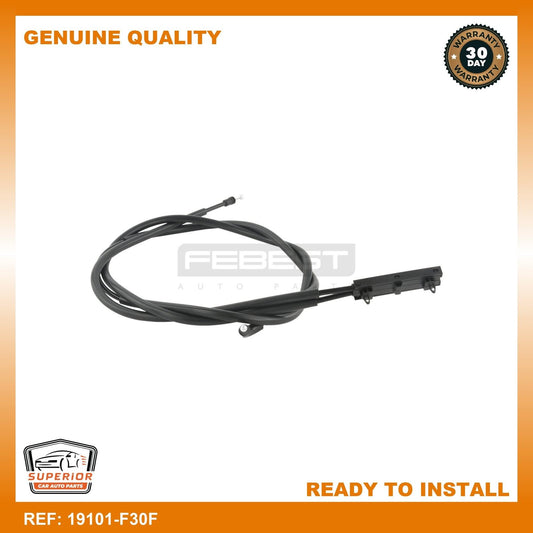 Febest 2012-2016 BMW 328i Cable Assembly Hood Lock Control 19101-F30F