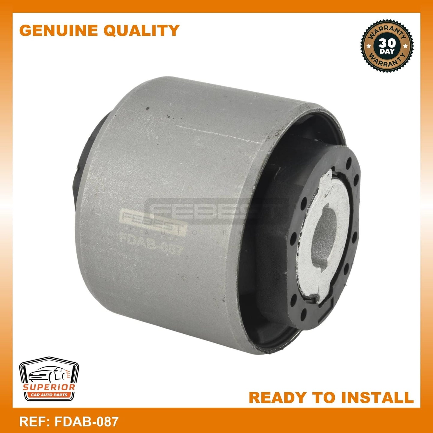 Febest 2013-2020 Ford Fusion Rear Lower Control Arm Bushing FDAB-087