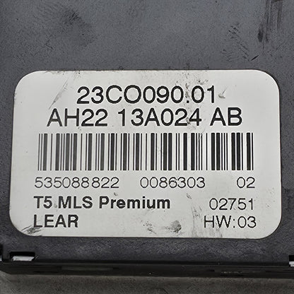 2010-2016 Land Rover LR4 HEADLIGHT CONTROL SWITCH AH2213A024AB