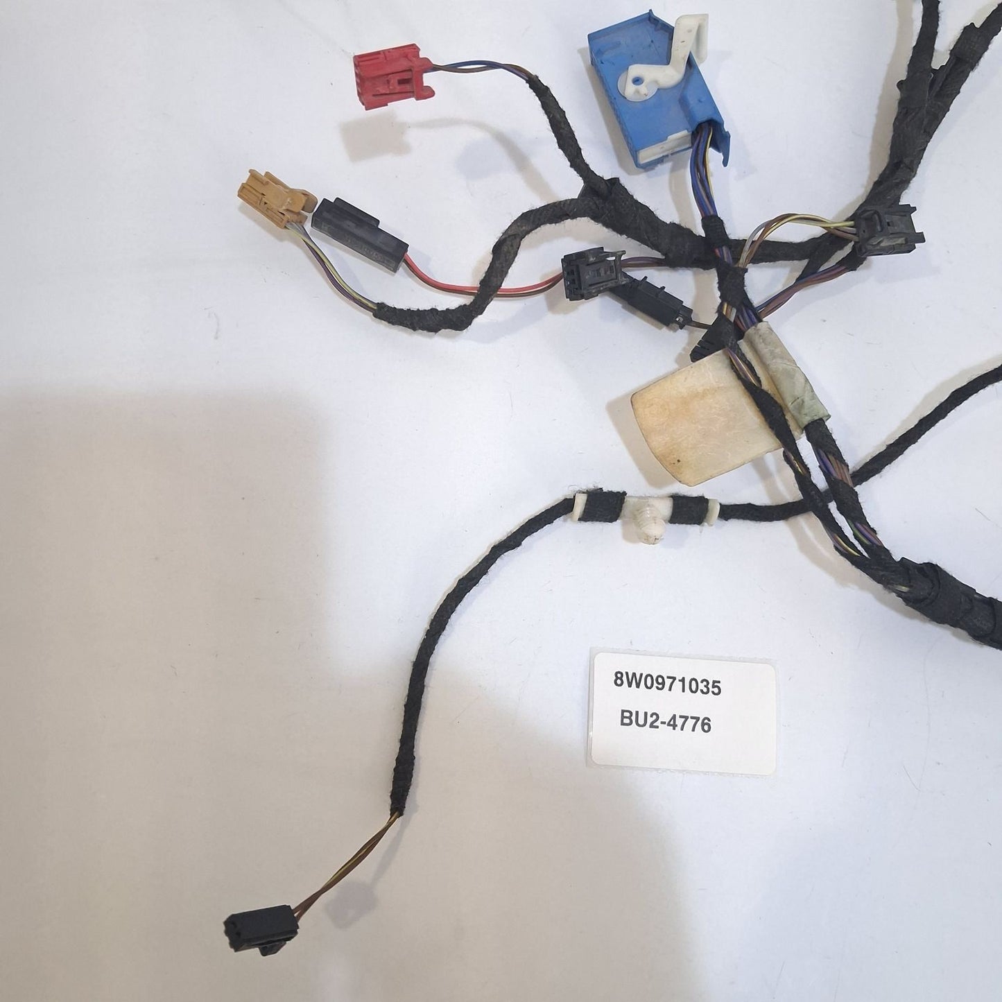 2017-2020 Audi A4 Front Left Door Panel Wiring Harness 8W0971035