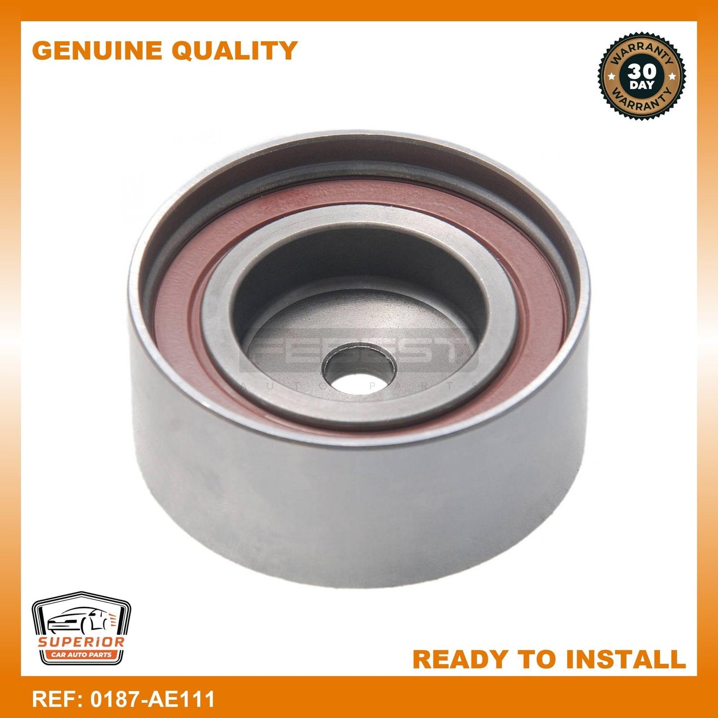 FEBEST 91-02 Toyota Corolla Timing Belt Tensioner Pulley 0187-AE111