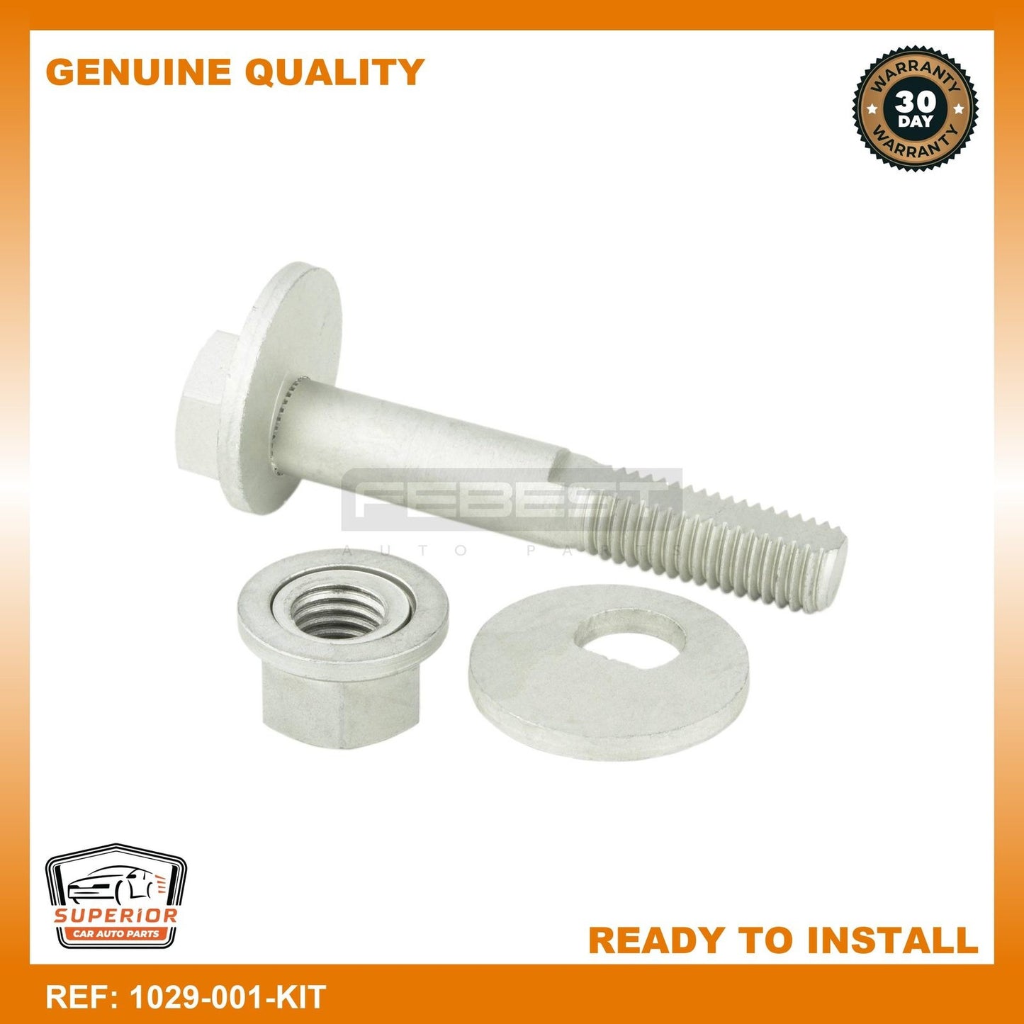 FEBEST General Motors Camber Correction Screw Set 1029-001-KIT
