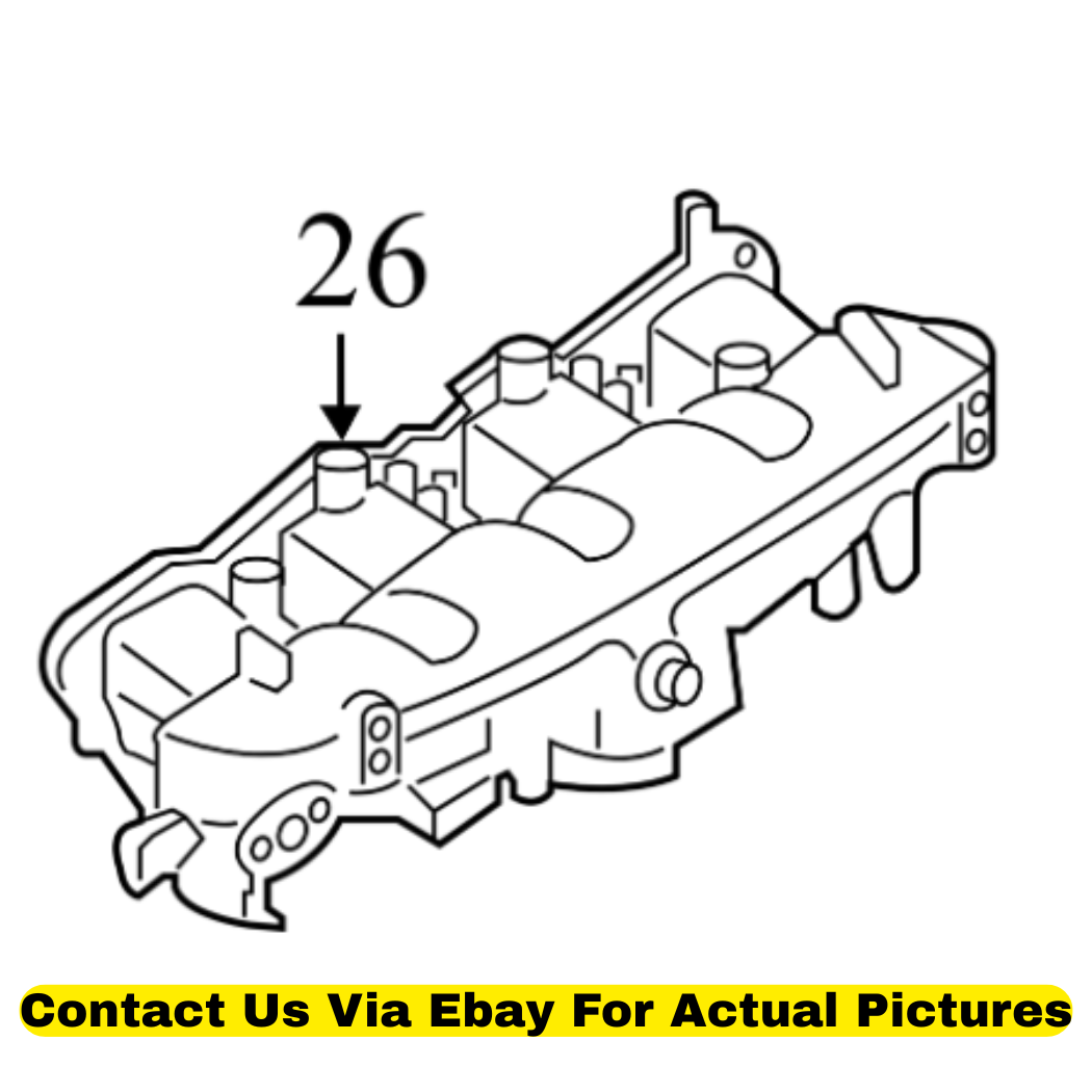 2013 Audi Q5 Engine Intake Manifold Used OEM 06H133201AR