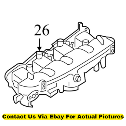 2013 Audi Q5 Engine Intake Manifold Used OEM 06H133201AR