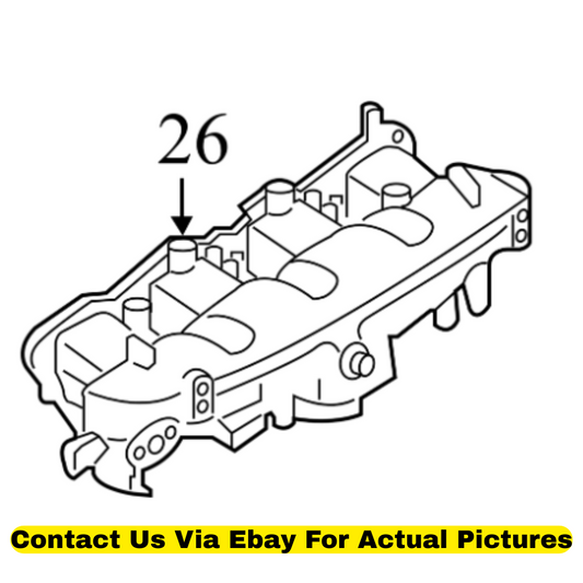 2013 Audi Q5 Engine Intake Manifold Used OEM 06H133201AR
