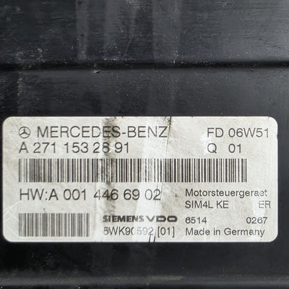 2007 Mercedes CLK W209 Engine Control Unit (ECU) A2711532891
