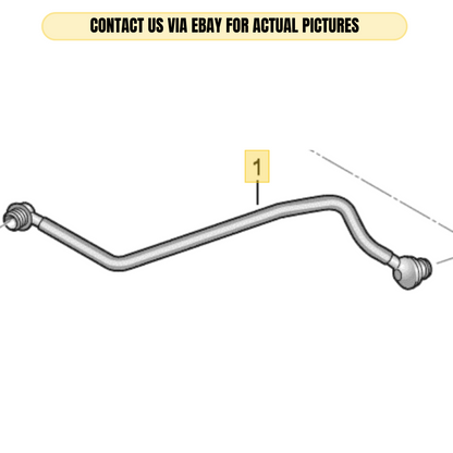 2010-2012 AUDI A4 VACUUM PIPE WITH NON-RETURN VALVE USED OEM 8K1611931L