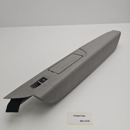 2011-2018 Volkswagen Touareg Rear Right Door Armrest Switch Trim 7P6867364