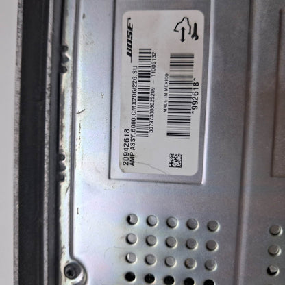 2010-2015 Cadillac CTS Radio Speaker Amplifier 20942618