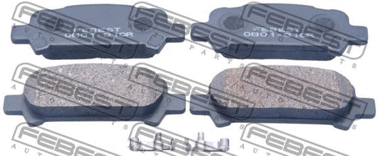 FEBEST 2007 Mitsubishi Lancer Pad Kit Disc Brake Rear 0801-G10R