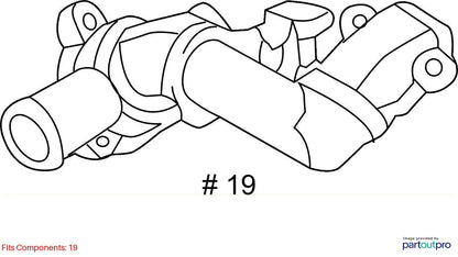 2013-2016 Audi S6 MAP Boost Sensor Adapter 079145751G