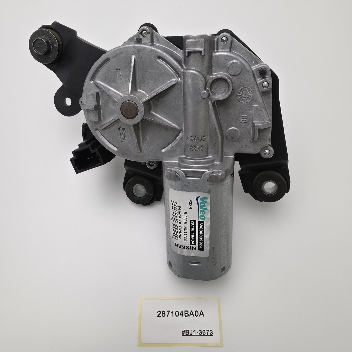 2014-2019 Nissan Rogue Rear Window Wiper Motor Assy 287104BA0A