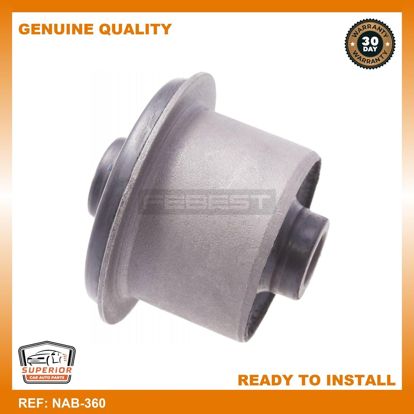 Febest 2010 Infiniti QX56 Rear Crossmember Bushing NAB-360