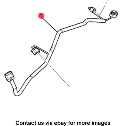 2018 Cadillac CTS Fuel Sender Wiring Harness Used OEM 23267141