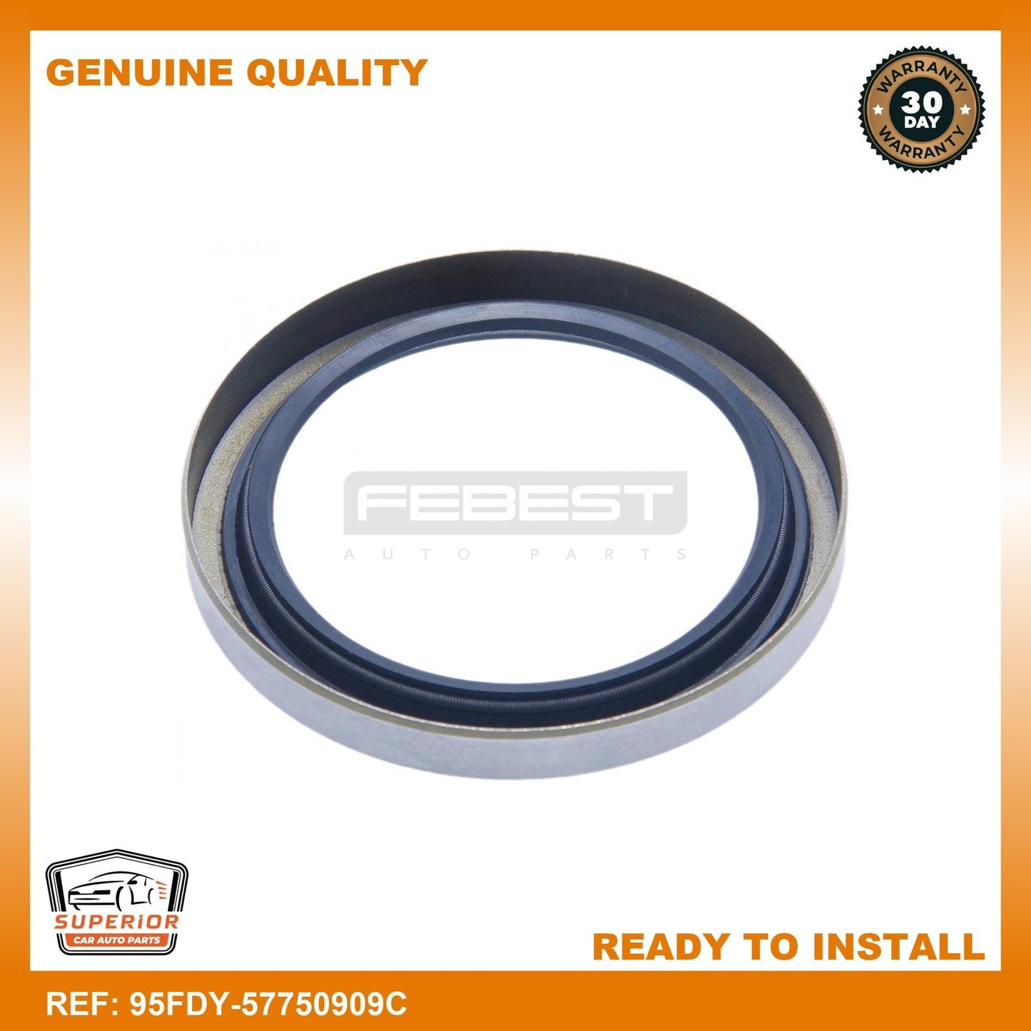 FEBEST 2002-2009 Toyota 4Runner Drive Shaft Oil Seal 95FDY-57750909C