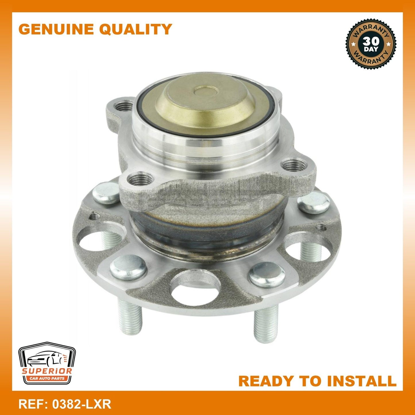 FEBEST 2013-2017 Honda Accord Rear Wheel Hub 0382-LXR