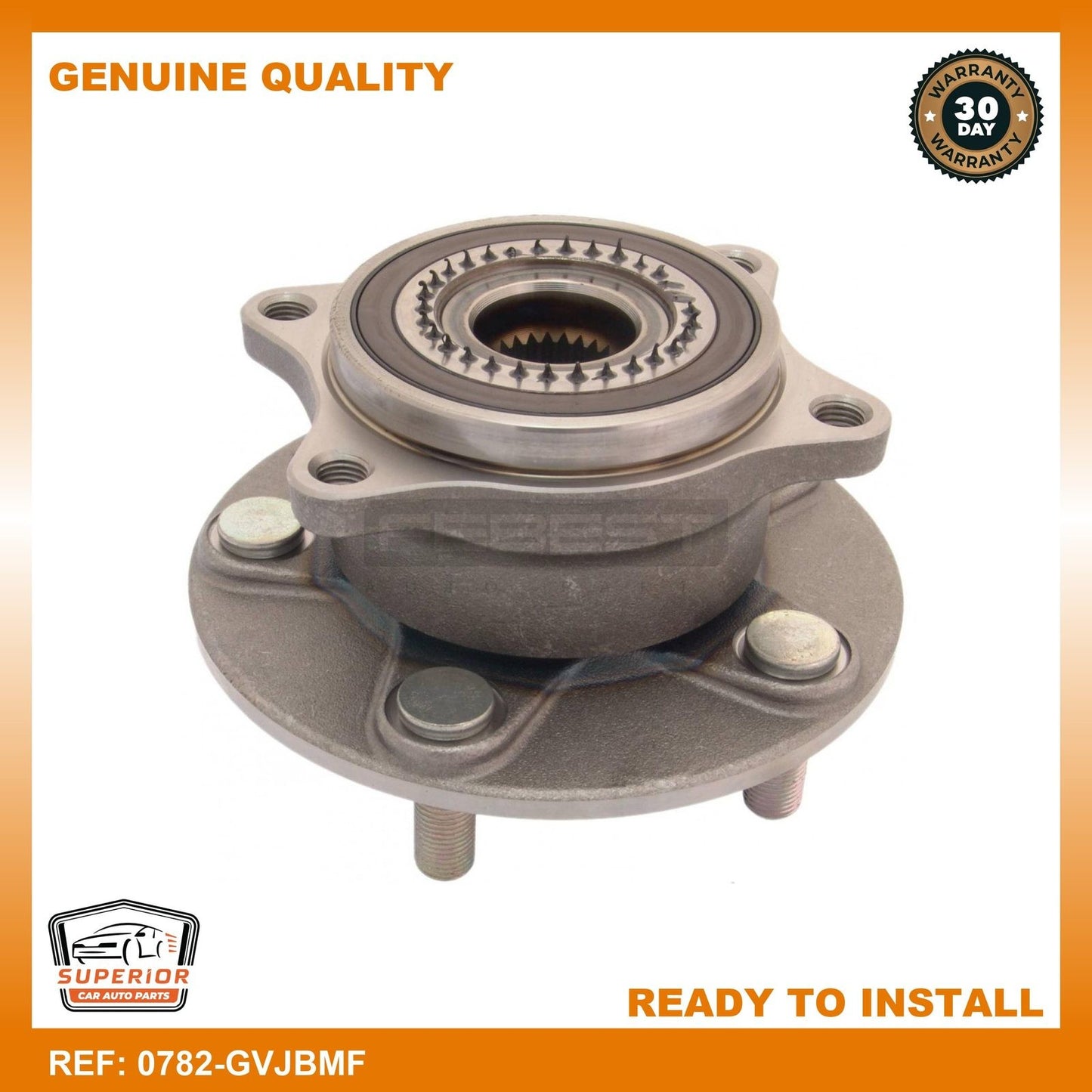 Febest 2005-2015 Suzuki Grand Vitara Front Wheel Hub 0782-GVJBMF