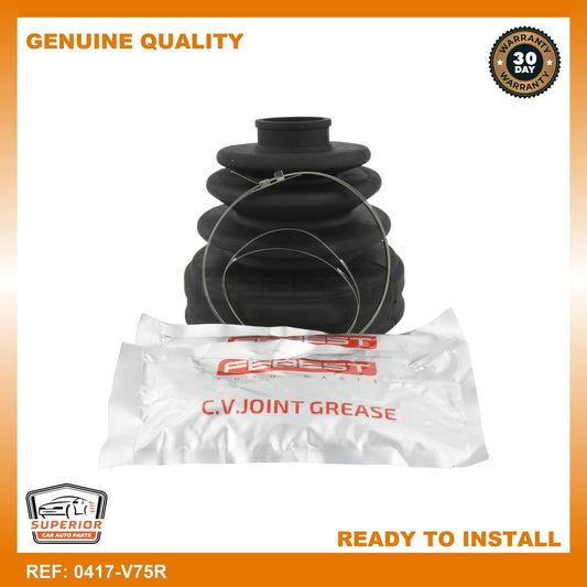 FEBEST 2000-2006 Mitsubishi Montero Boot Outer CV Joint Kit 0417-V75R