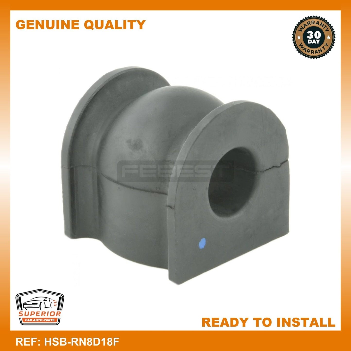FEBEST 2006-2008 Honda Fit Front Stabilizer Bar Bushing HSB-RN8D18F
