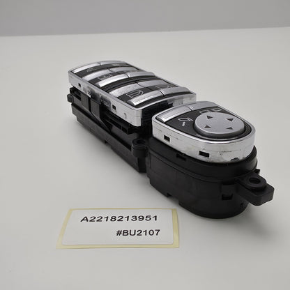 2006-2013 Mercedes S-Class W221 Power Window Master Switch Left A2218213951