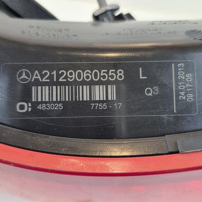 2009-2016 Mercedes-Benz E-Class W212 Taillight Left Rear Light A2129060558