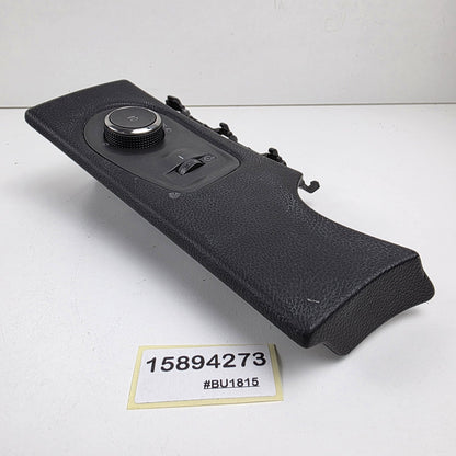 2010-2016 Cadillac SRX Front Dash Headlight Control Switch Trim 15894273