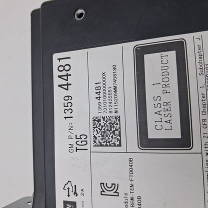 2015-2018 GMC Compatible Audio Disc Player 13594481