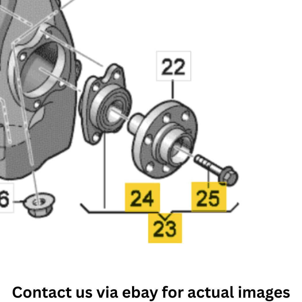 2013–2017 Audi Q5 Wheel Bearing Hub Assembly Used OEM 4H0498625F