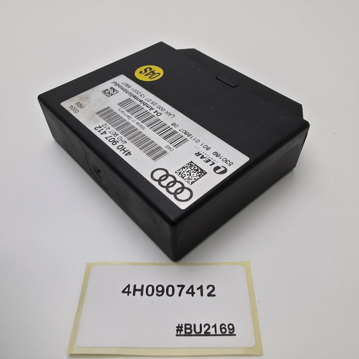 2010-2018 Audi A7 Ambient Light Control Module 4H0907412