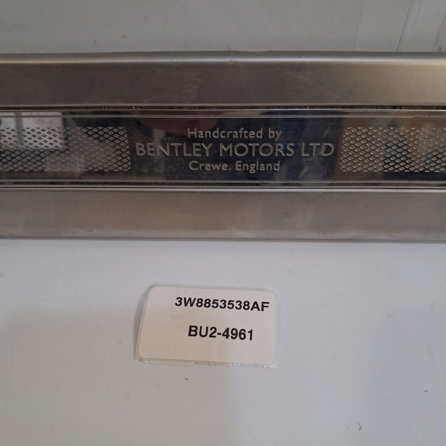 2011-2015 Bentley Continental GT Sill Trim Strip 3W8853538AF