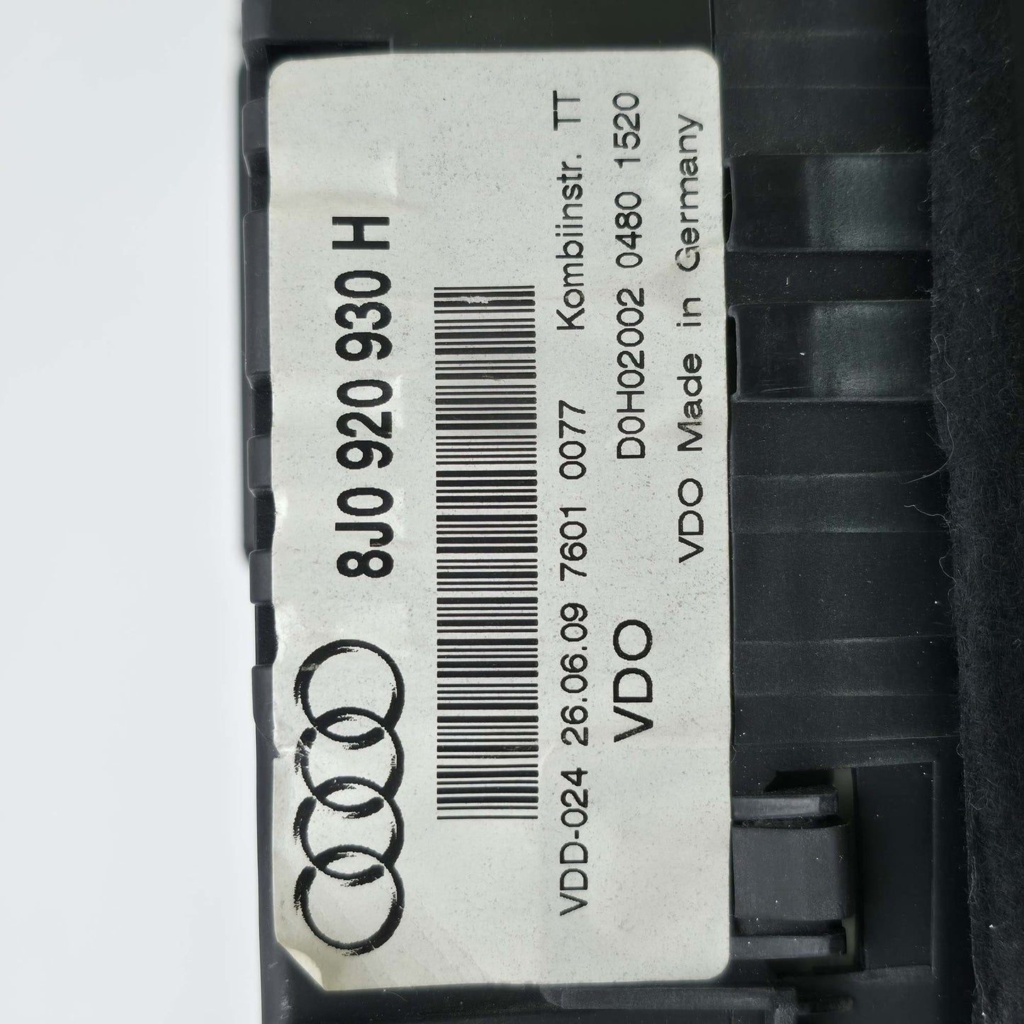 2006-2014 Audi TT Combi-instrument 8J0920930H