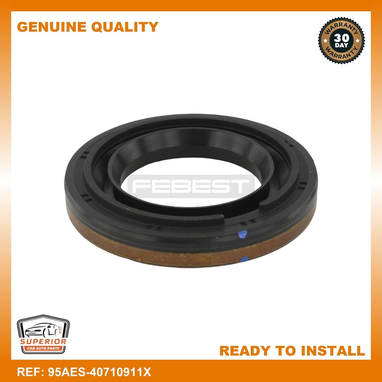 Febest Nissan Gear Shift Lever Seal 95AES-40710911X