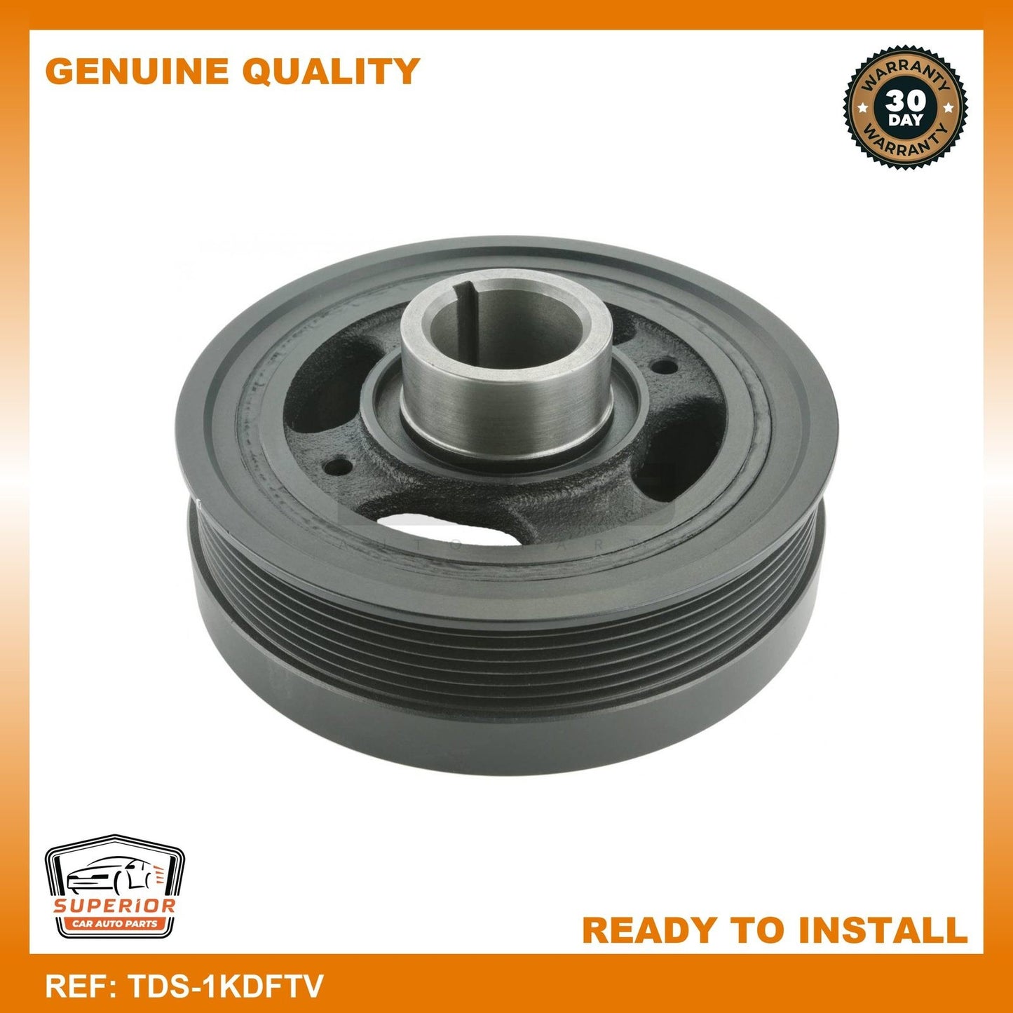 FEBEST 2002-2009 Toyota Land Cruiser Crankshaft Pulley TDS-1KDFTV