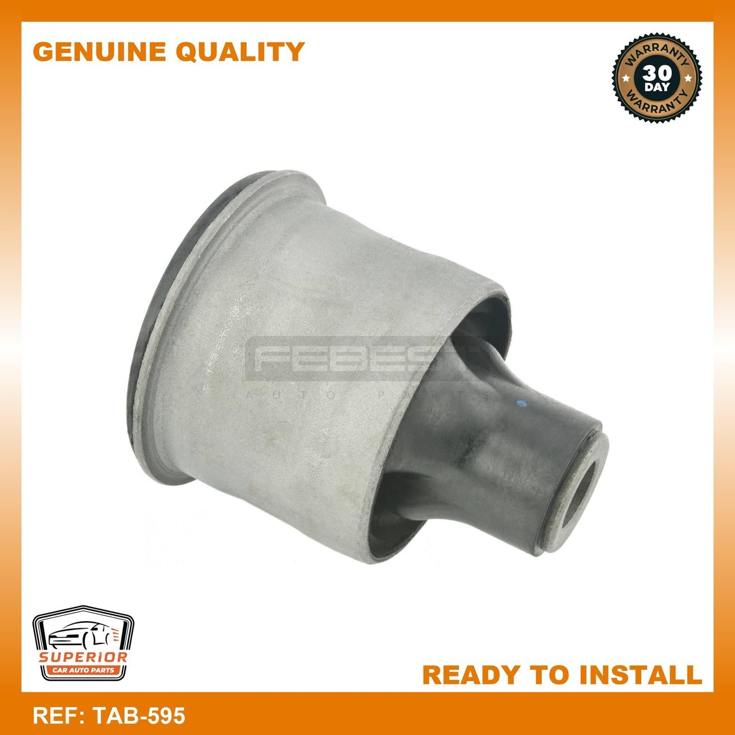 Febest 2019 Toyota Corolla Rear Crossmember Bushing TAB-595