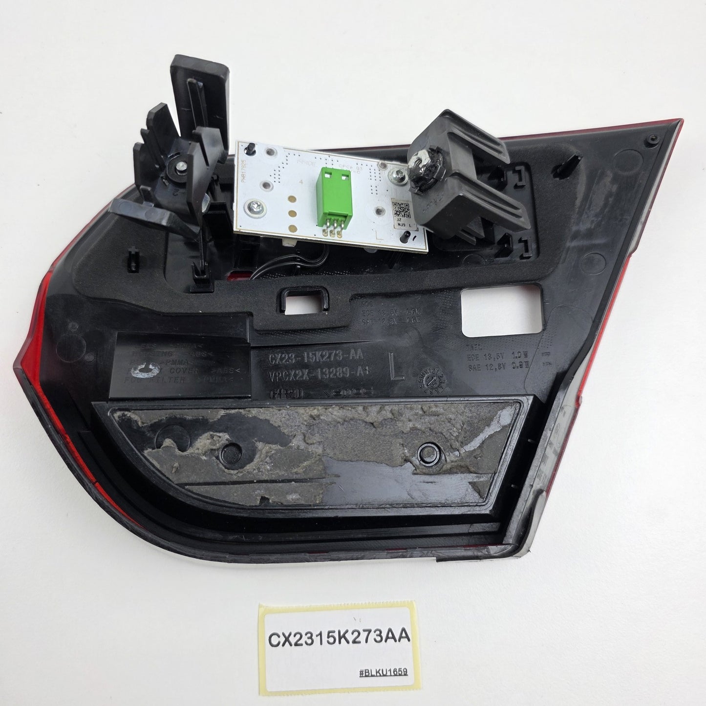 2012-2015 Jaguar XF Left Inner Trunk Tail Light CX2315K273AA