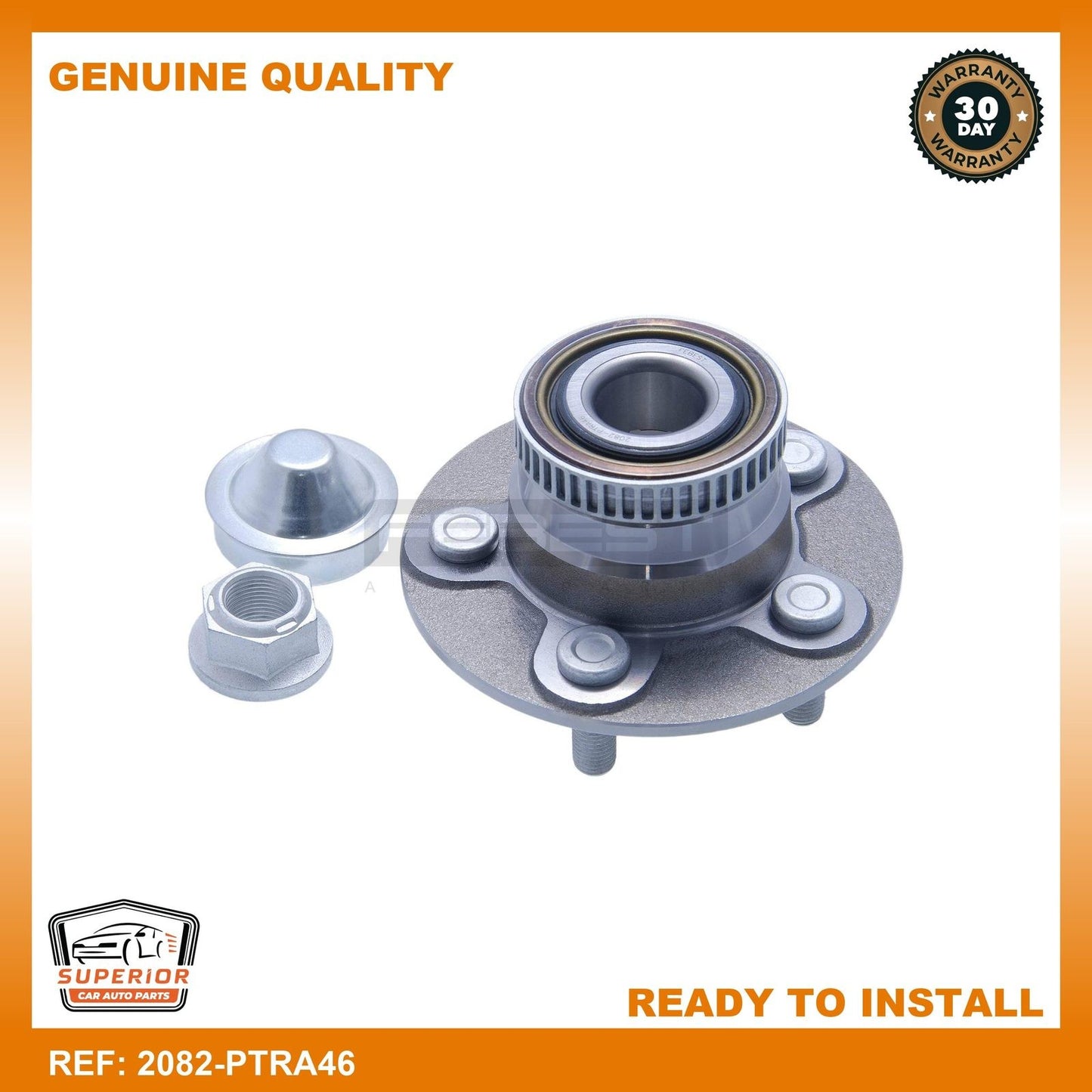 FEBEST 2001-2010 Chrysler PT Cruiser Rear Wheel Hub 2082-PTRA46