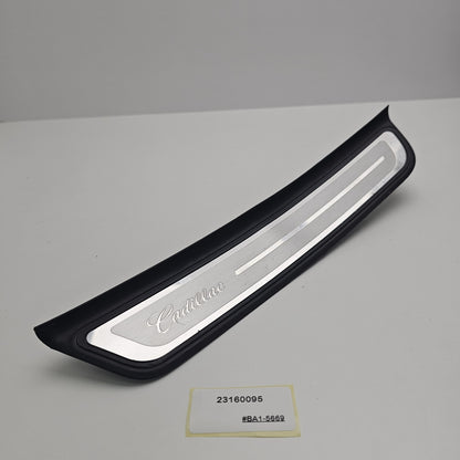 2014-2019 Cadillac CTS Driver Side Rear Door Sill Trim Plate 23160095