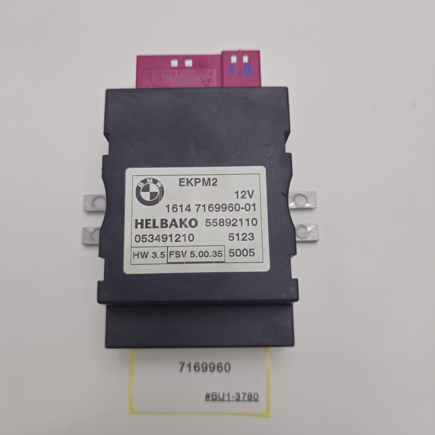 2006-2021 BMW E60 Fuel Pump Control Module Relay EKPM2 7169960